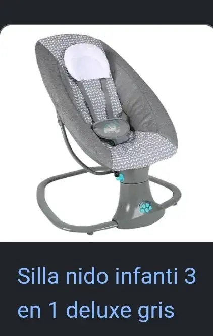 Silla nido Infanti gris