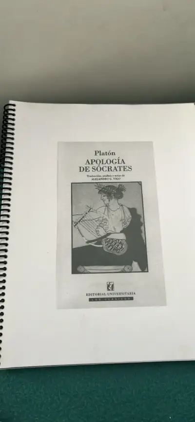 Fotocopia Apología de Sócrates - miniatura 1