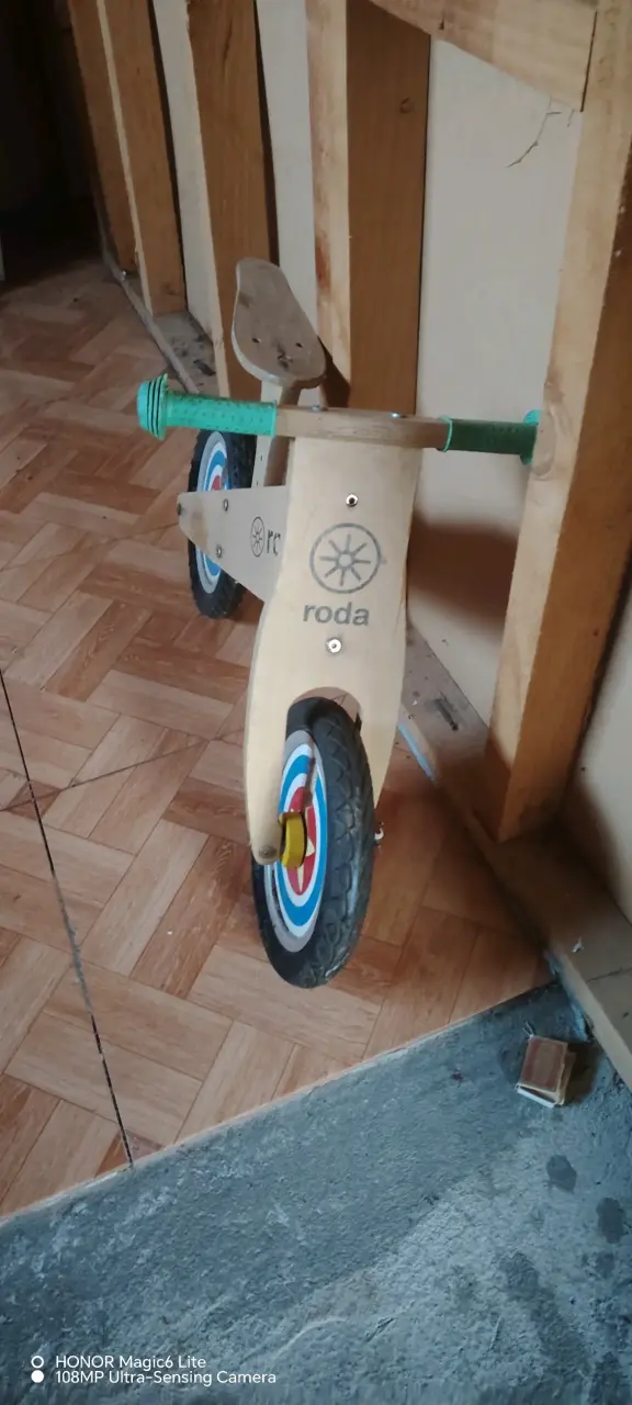 Bicicleta de equilibrio de madera - 1
