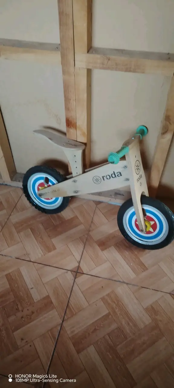 Bicicleta de equilibrio de madera - 2