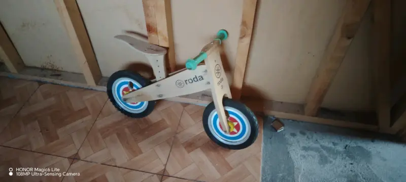 Bicicleta de equilibrio de madera - 3