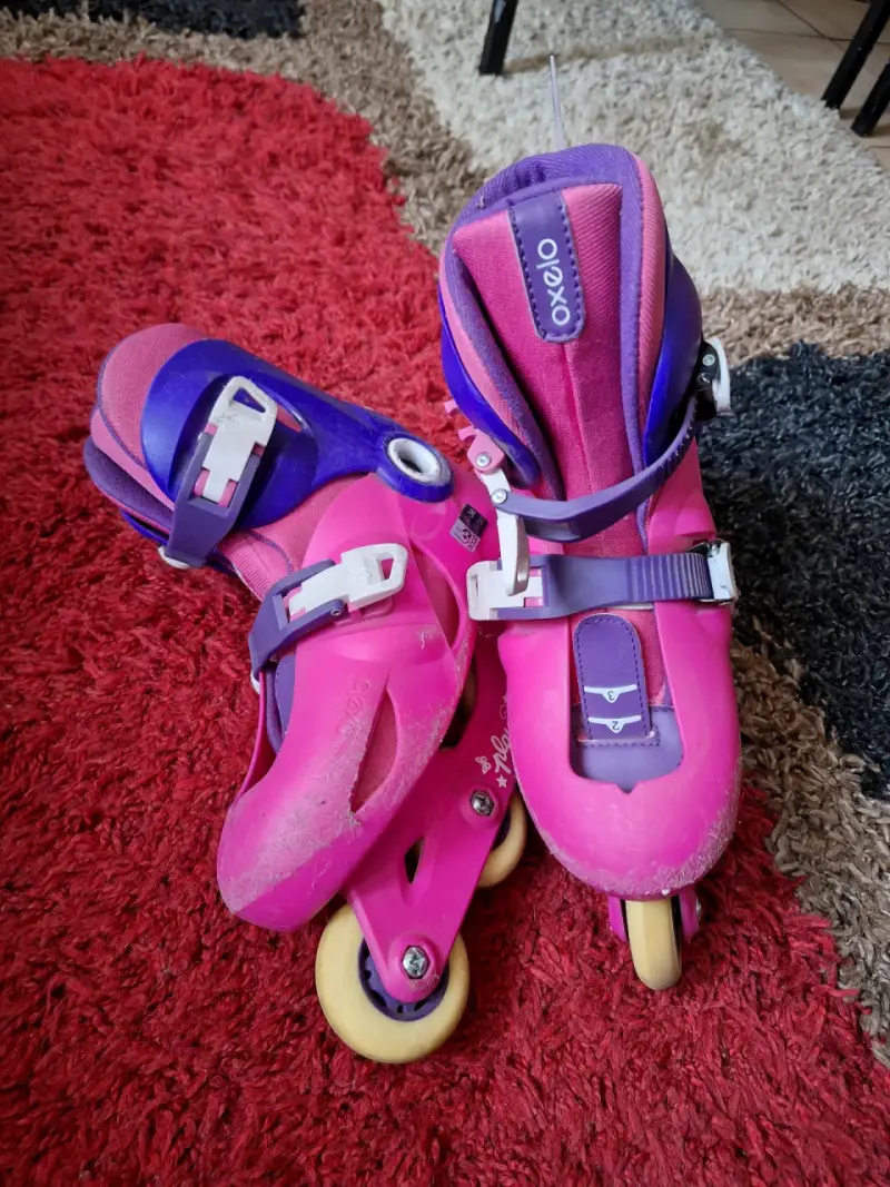 Patines rosa morado Oxelo - 2