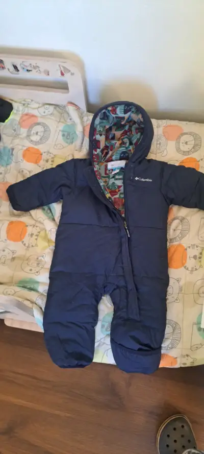 Buzo para bebé azul Columbia - miniatura 1