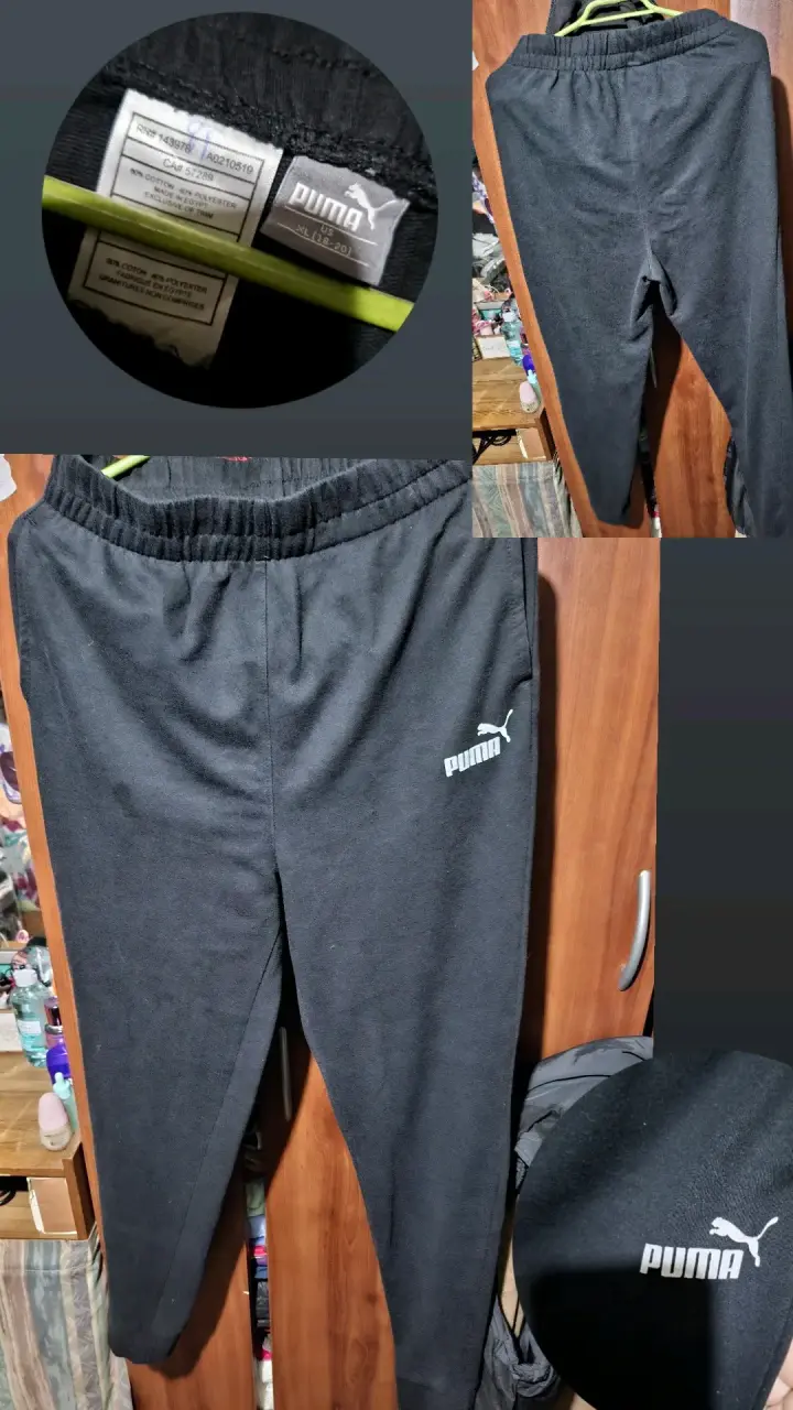 Pantalón deportivo Puma negro