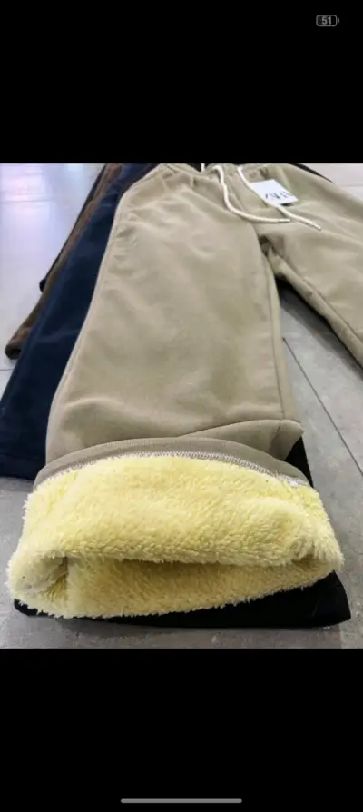 Pantalones símil Cotele con chiporro - miniatura 2