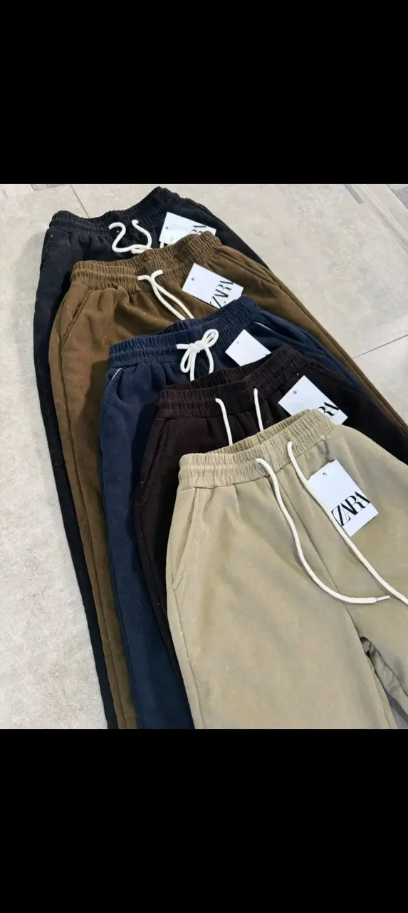 Pantalones símil Cotele con chiporro - 3