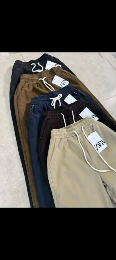Pantalones símil Cotele con chiporro - miniatura 3