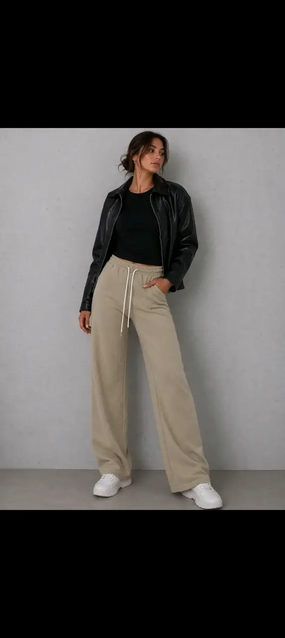 Pantalones símil Cotele con chiporro - 6
