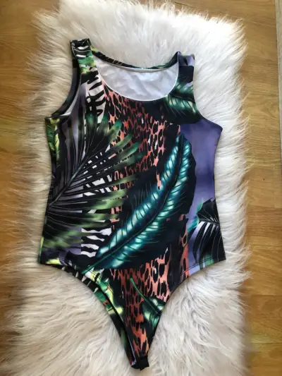 Body tropical lycra brasileira - miniatura 1