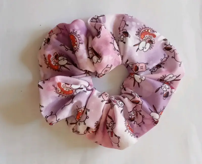 Scrunchies estamoados divertidos - 1