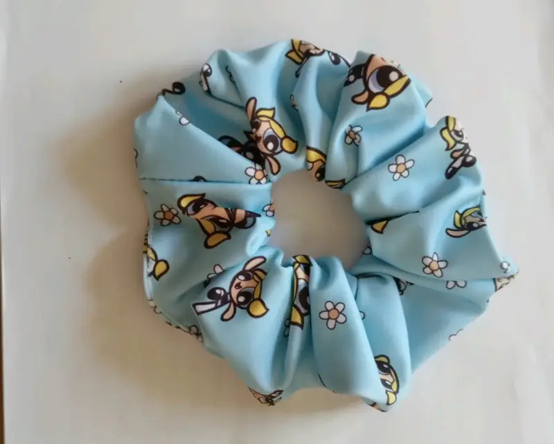 Scrunchies estamoados divertidos - 2