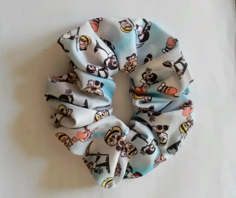 Scrunchies estamoados divertidos - 4