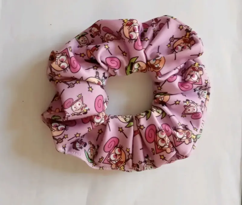 Scrunchies estamoados divertidos - 6