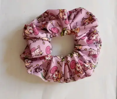 Scrunchies estamoados divertidos - miniatura 6