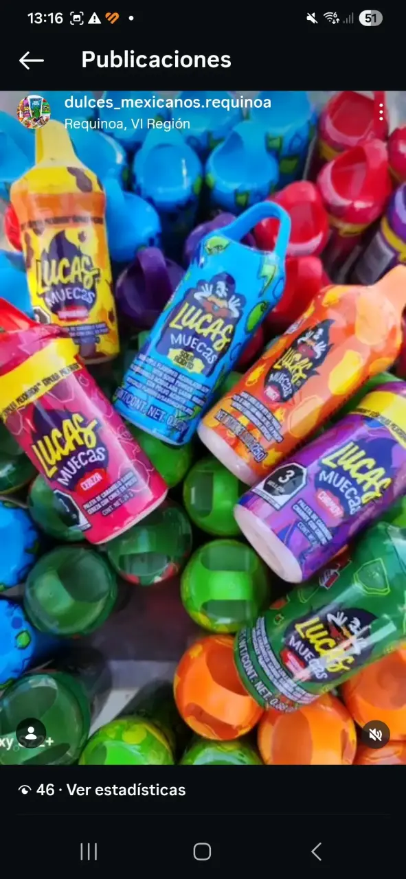 Dulces mexicanos Lucas Muecas