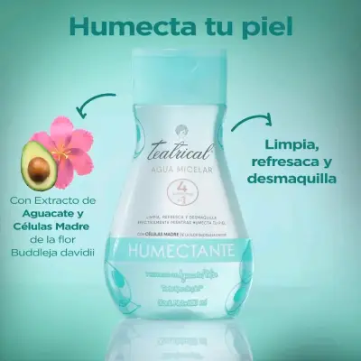 Agua Micelar Teatrical Humectante 600ml - miniatura 1