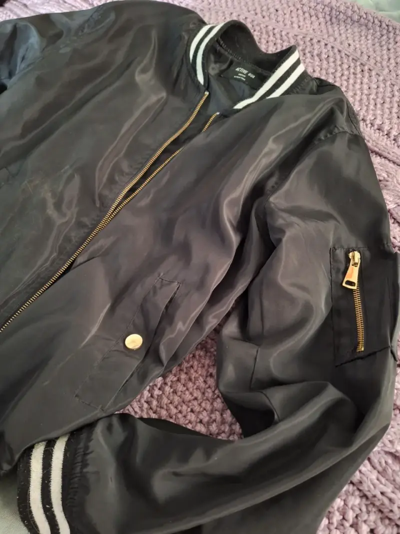 Chaqueta bomber negra - 2