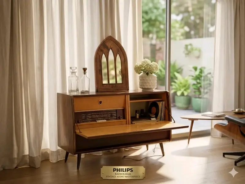 Consola de audio retro Philips - 1