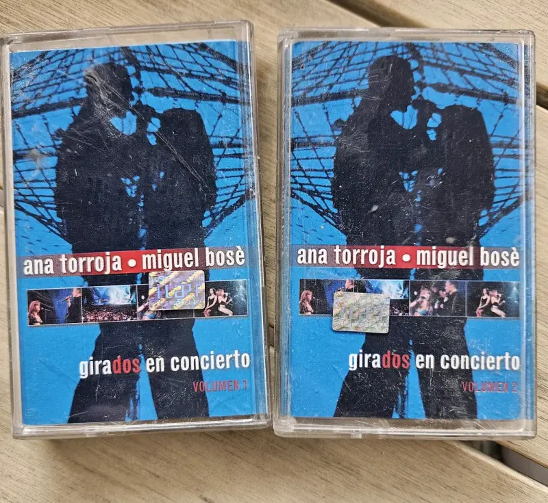 Cassettes Ana Torroja Miguel Bosé Vol. 1 y 2 - 1