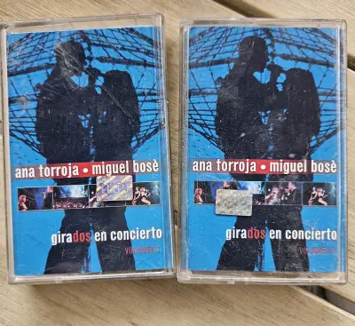 Cassettes Ana Torroja Miguel Bosé Vol. 1 y 2 - miniatura 1