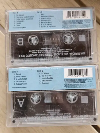 Cassettes Ana Torroja Miguel Bosé Vol. 1 y 2 - miniatura 2
