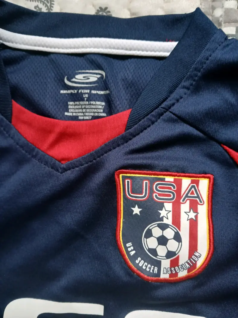 Polera deportiva USA azul - 2