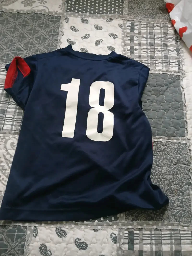 Polera deportiva USA azul - 3