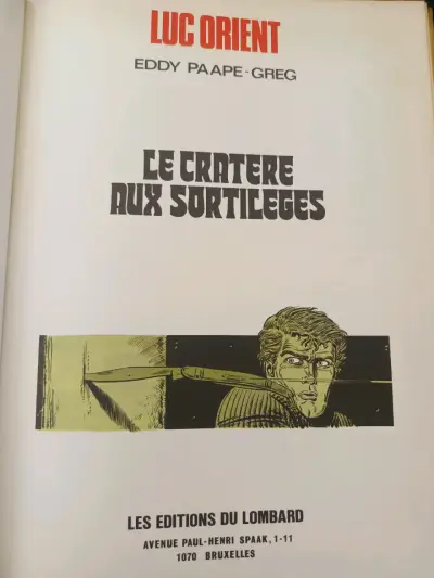 Cómic Luc Orient Le Cratere - miniatura 3