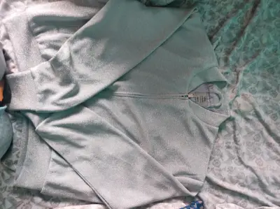Chaqueta bomber brillos gris - miniatura 2