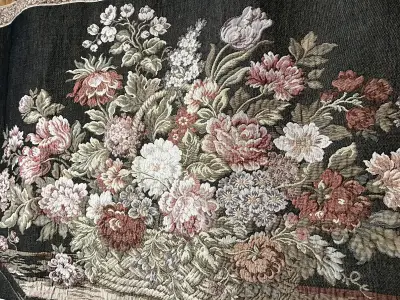 Tapiz floral vintage Italiano - miniatura 2