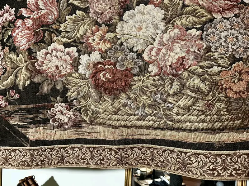 Tapiz floral vintage Italiano - 3