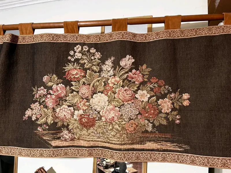Tapiz floral vintage Italiano - 4