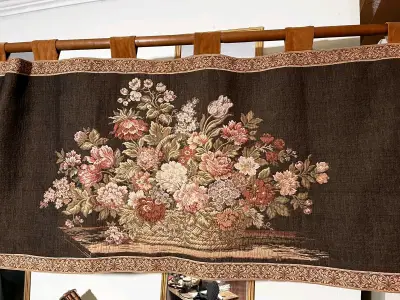 Tapiz floral vintage Italiano - miniatura 4