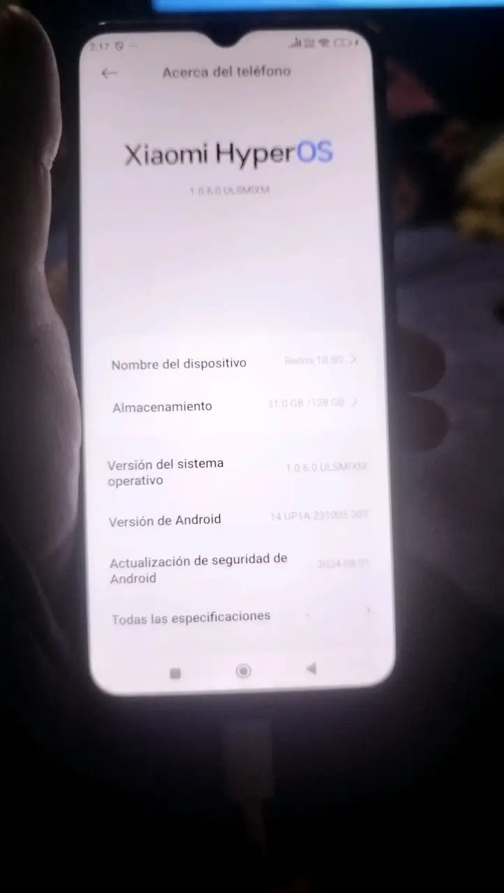 Xiaomi HyperOS Redmi 10 5G - 1