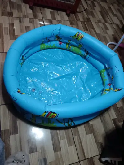 Piscina inflable infantil azul - miniatura 1