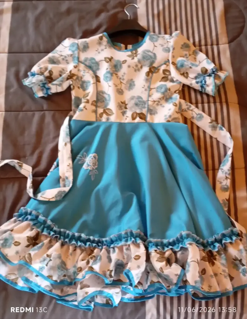 Vestido de china. - 2