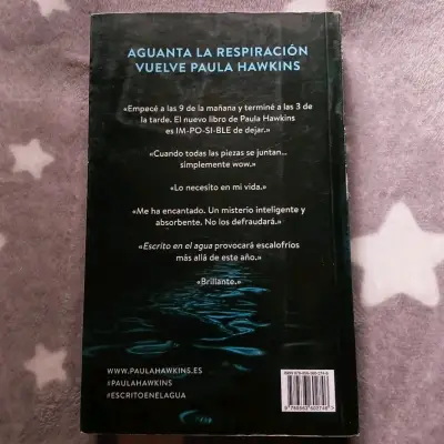 Libro 'Escrito en el Agua' de Paula Hawkins - miniatura 2