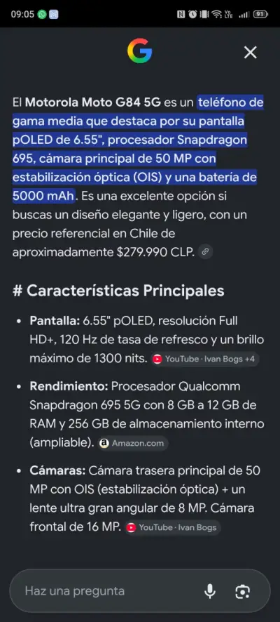 Moto G84 5G - miniatura 3