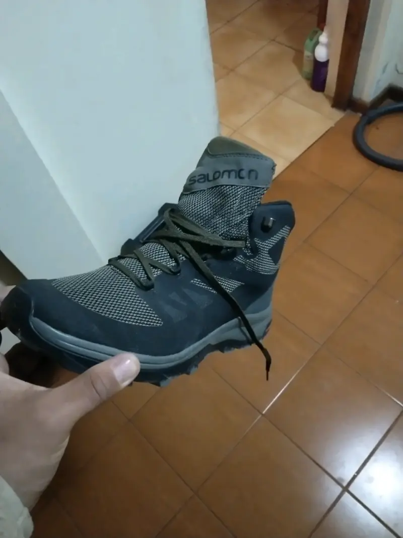 Botas outdoor negras Salomon 45 - 1