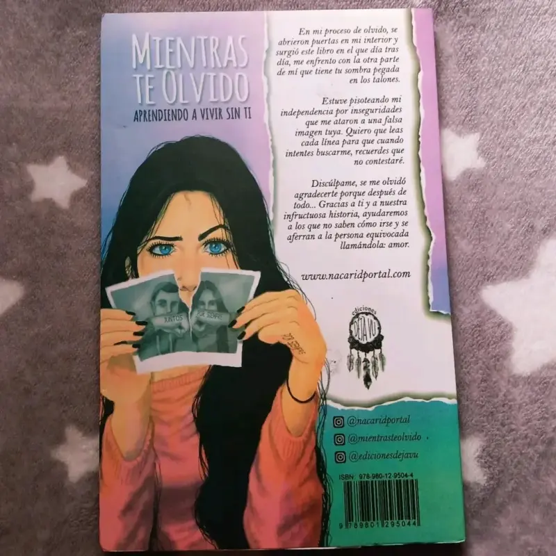 Libro 'Mientras te olvido' 2da Edición - 2