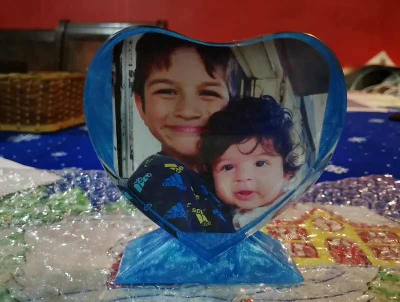 Portarretrato de corazón - 2