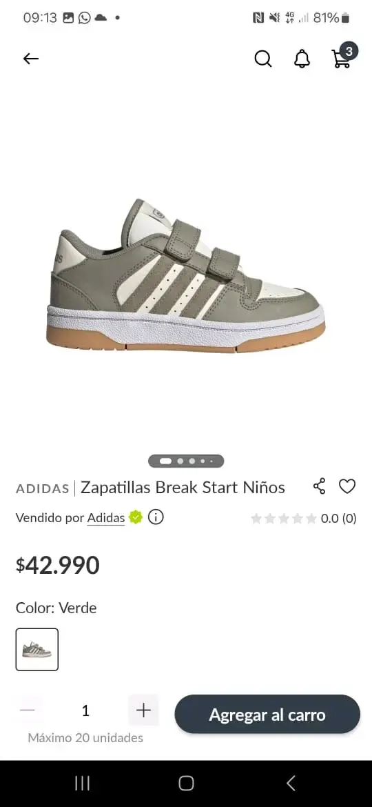 Zapatillas Adidas Break Start - 2