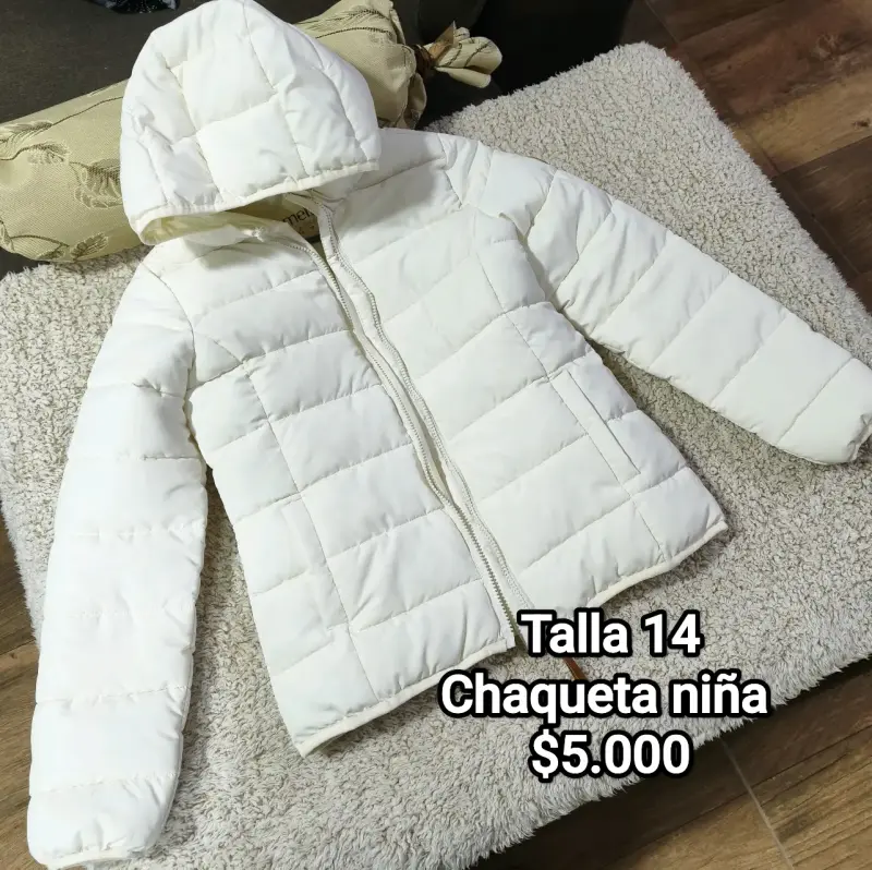Chaqueta blanca niña - 1