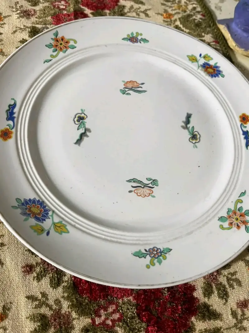 Plato decorativo loza nacional (Fanaloza) - 3