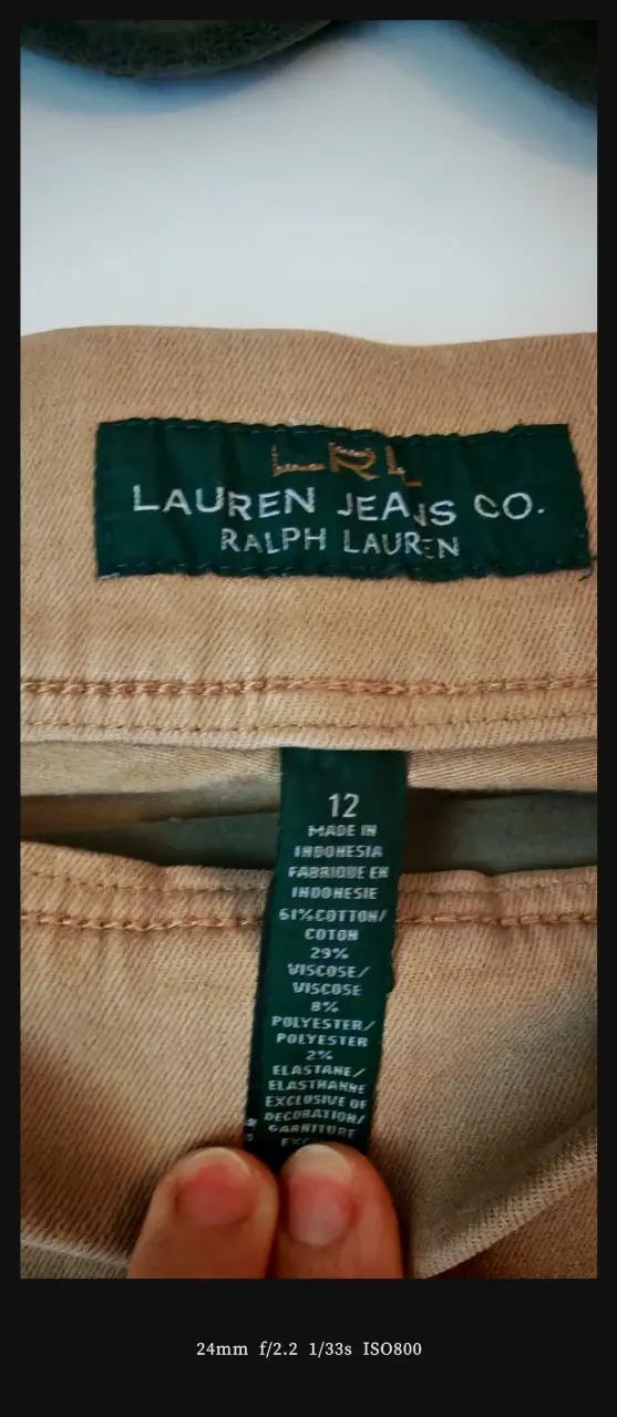 Pantalones beige elásticos - 3