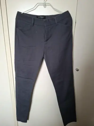 Pantalones gris oscuro de mujer formal - miniatura 1