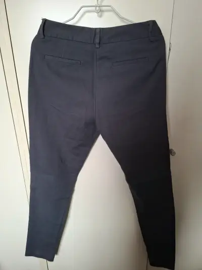 Pantalones gris oscuro de mujer formal - miniatura 2