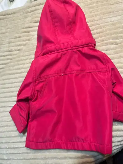 Chaqueta rosa para niña - miniatura 3