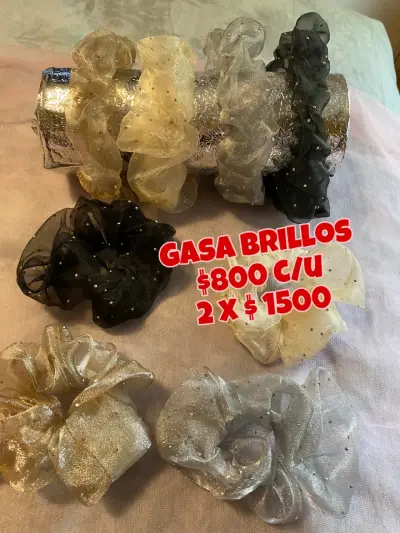 Set de coleteros de gasa brillantes - miniatura 5