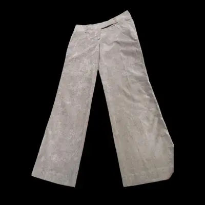 Pantalón de pana beige - miniatura 1